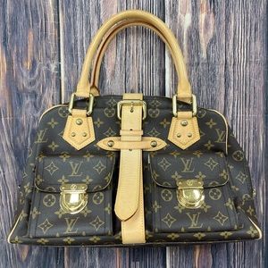 Louis Vuitton handbag Manhattan monogram brown